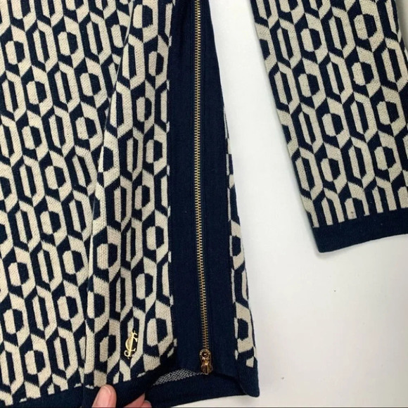 Juicy Couture Aquarius Geo Pullover 100%Wool XL - Picture 4 of 9